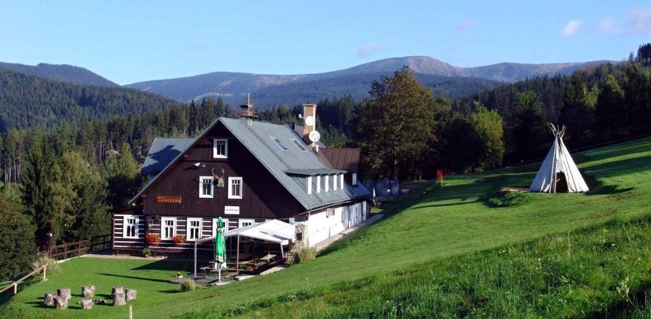 Chata Hubertka Krkonose Vítkovice Exterior foto